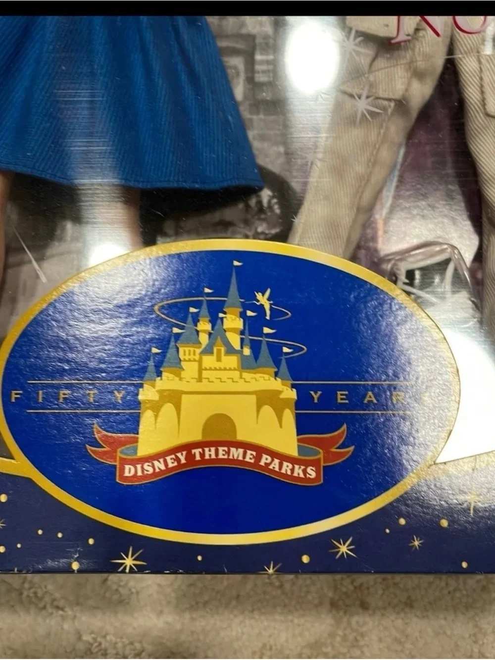 Barbie Disney Theme Parks 50th Anniversary Doll - White & Blue NIB